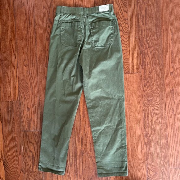 NWT Curve Appeal Utilitarian Army Green Cargo Straight Leg Pants Size 2 NEW - Picture 9 of 12